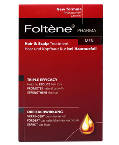 Picture of Foltene hair & scapl treatment men ampoule lotion 3.8 ml