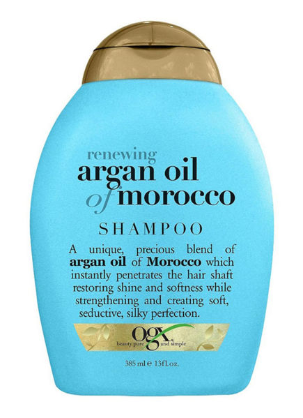 Picture of Ogx renewing moroccan argan oil shampoo 385 ml