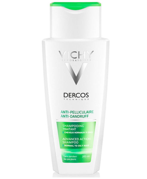Picture of Vichy dercose anti-dandruff oily hair shampoo 200 ml