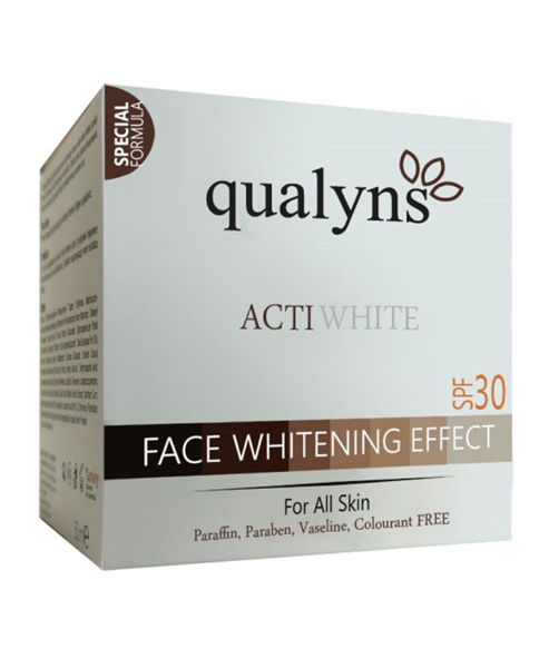 Picture of Qualyns acti white face whitening spf 30 cream 50 ml