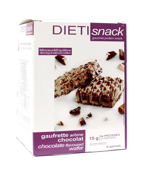 Picture of Dieti snack chocolate wafer sachet 5*15 g