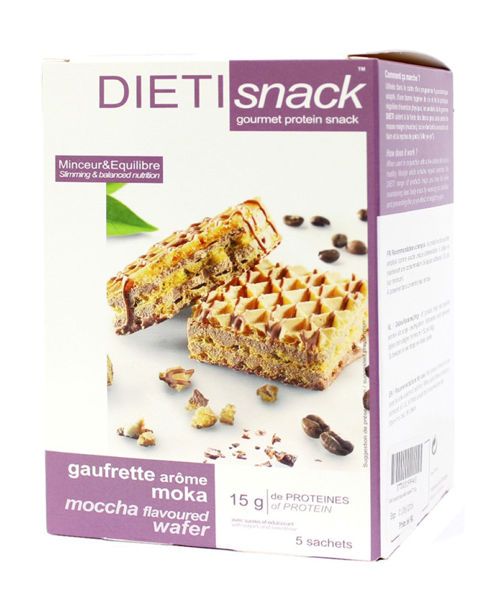 Picture of Dieti snack moka wafer sachet 5*15 g