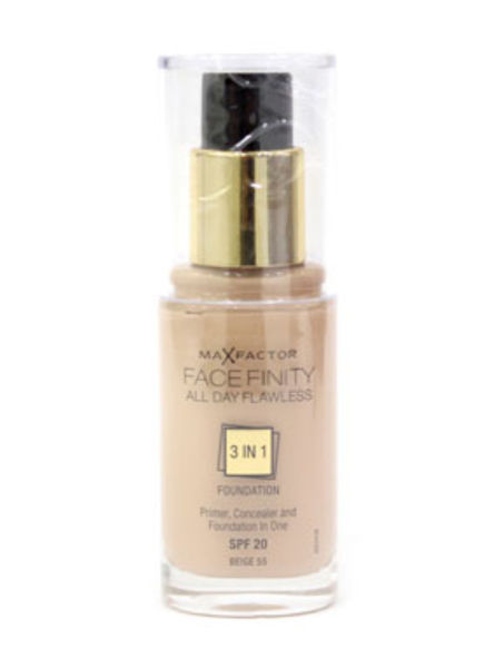 Picture of Max factor facefinity 3 in 1 foundation beige 55