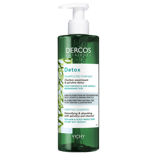 Picture of Vichy dercos detox purifying shampoo 250 ml