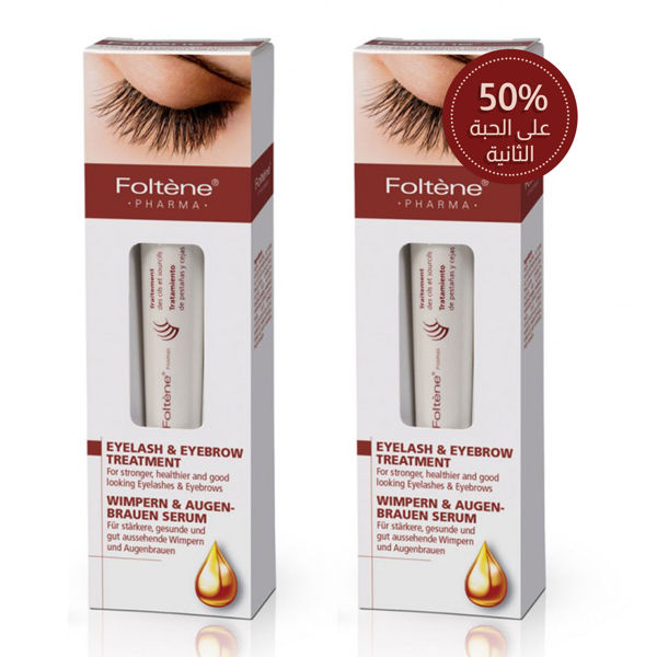 Picture of Foltene eyelash & eyebrow treatment mascara 10 ml 50% off on second kit