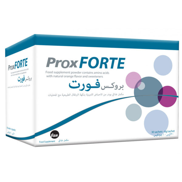 Picture of Prox forte with natural orange flavor 30 sachets
