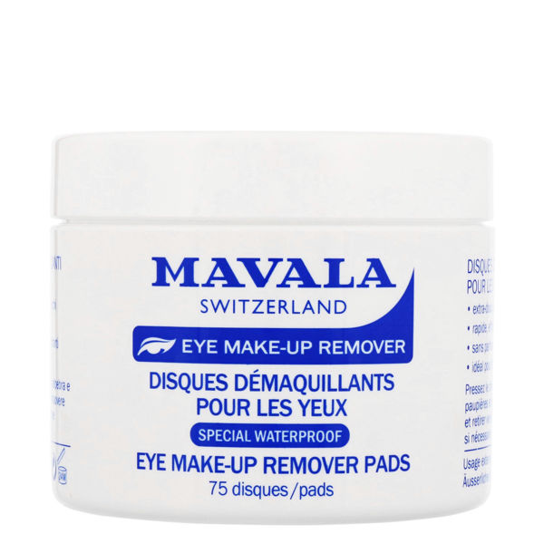 Picture of Mavala eye make - up remover pads 75