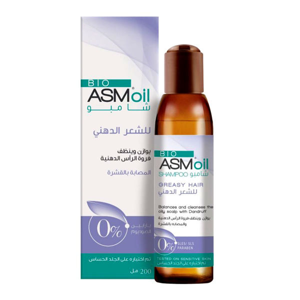 Bio asm oil greasy hair shampoo 200 ml