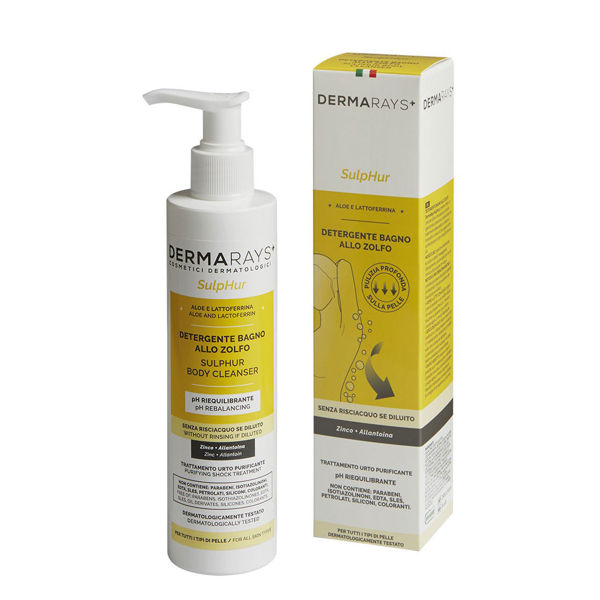 Dermarays sulphur body cleanser 250 ml