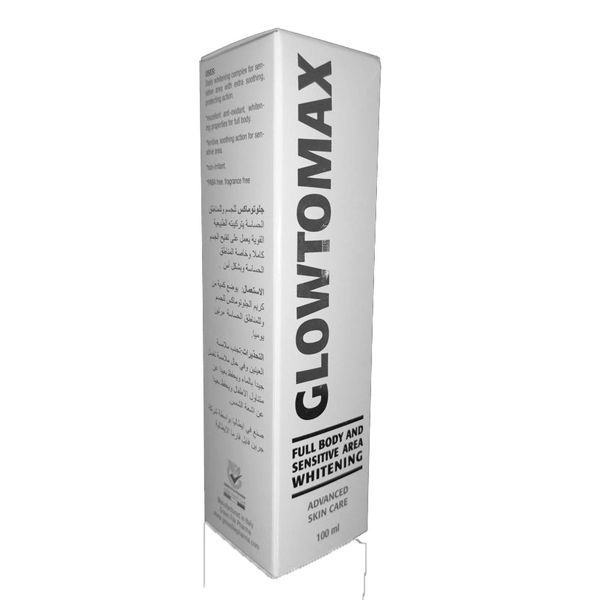 Glowtomax Full Body and Sensitive Area Whitening 100 ml