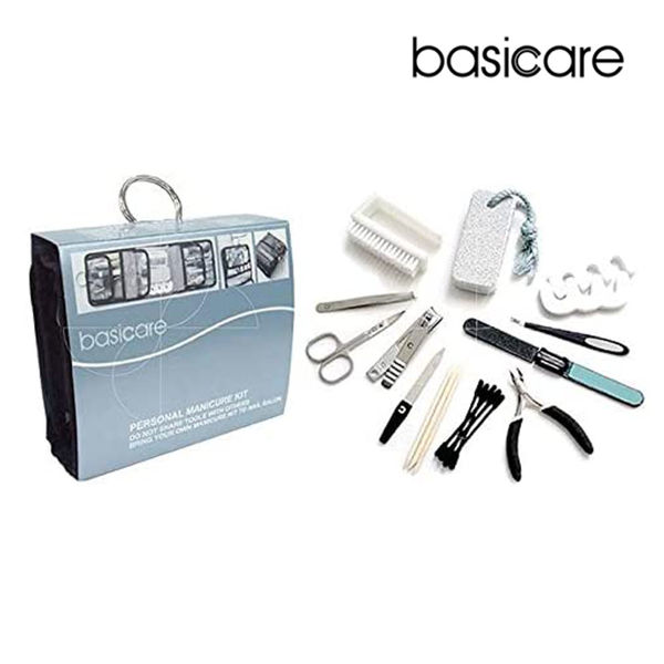 Picture of Basicare personal manicure kit #kit3104
