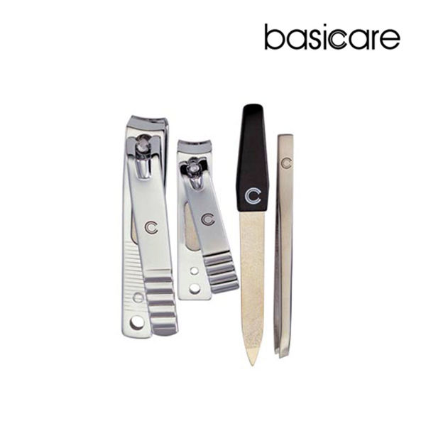 Picture of Basicare the starter set 4pcs - nail clipper toe #1017