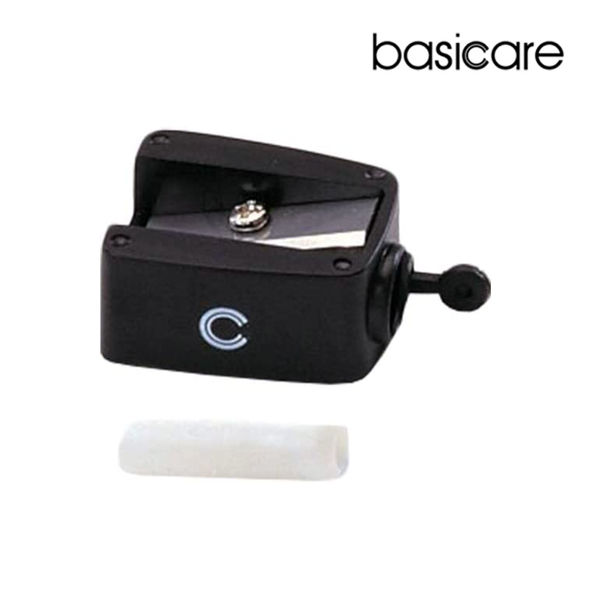Picture of Basicare single pencil sharpener with catcher #1091