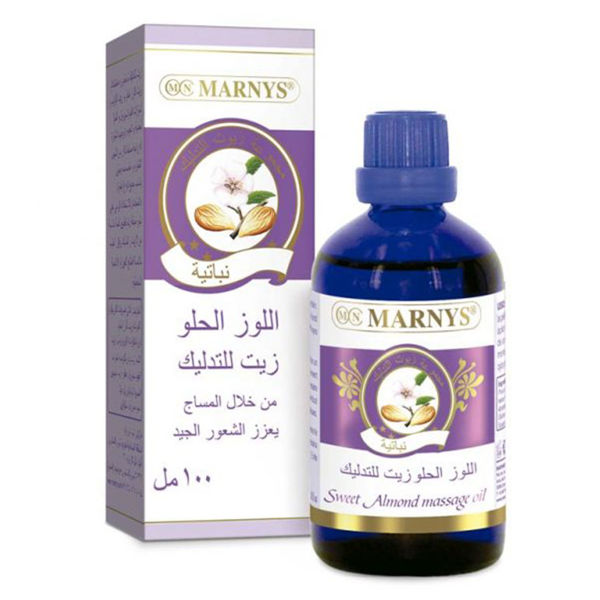 Picture of Marnys sweet almond massage oil 100 ml