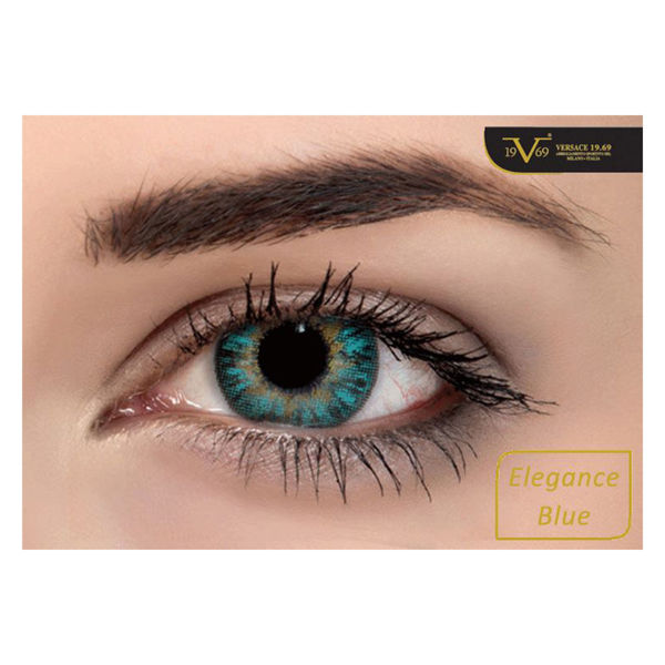Picture of Versace elegance blue contact lenses