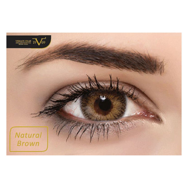 Picture of Versace natural brown contact lenses