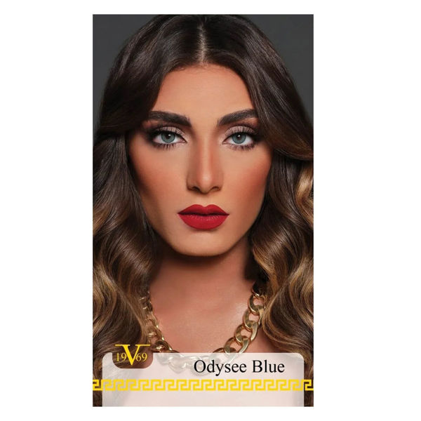 Picture of Versace odyssey blue contact lenses