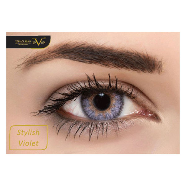 Picture of Versace stylish violet contact lenses