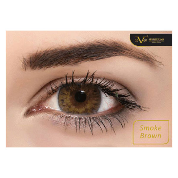 Picture of Versace smoke brown contact lenses