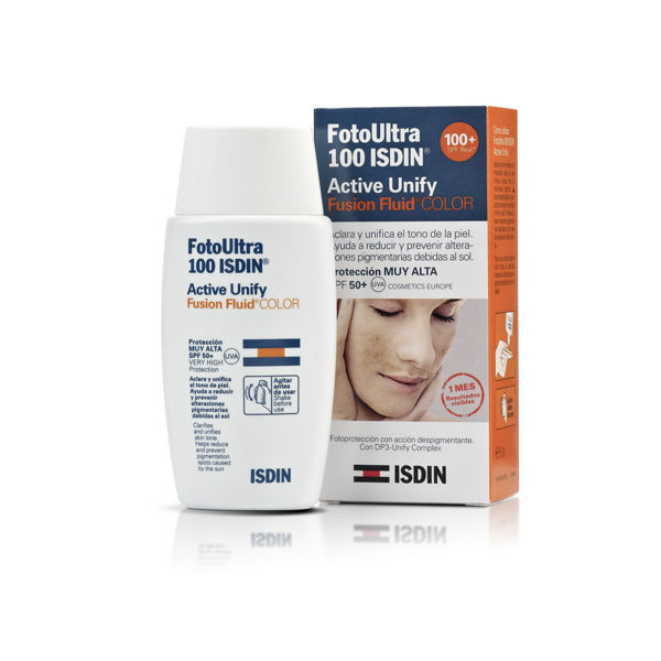 Isdin fotoultra 100 active unify fusion fluid color 50 ml