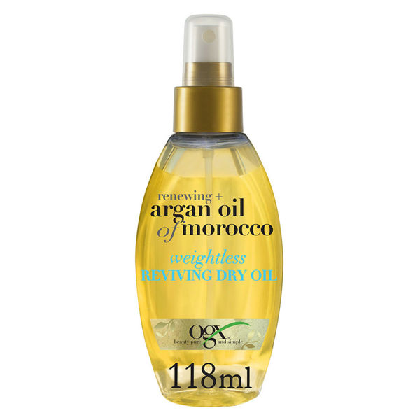 Picture of Ogx renewing moroccan argan reviving dry oil 118 ml