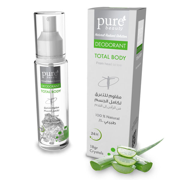 Picture of Pure beauty total body deodorant from head to toe 18 gr crystals