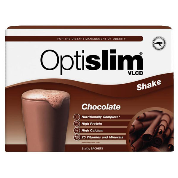 Picture of Optislim Chocolate Shake 18 Sachets*43 g