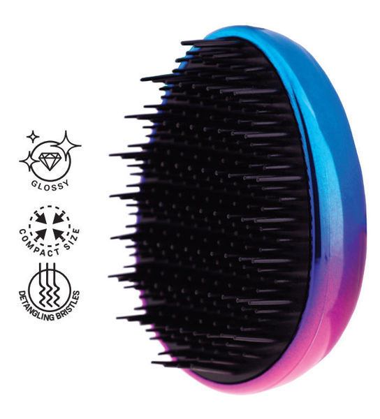 Picture of Intervion Untangle Hair Brush Glossy Ombre