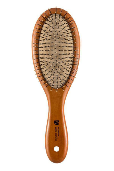 Picture of Intervion Hairbrush Wood Magic Tangle Definerl