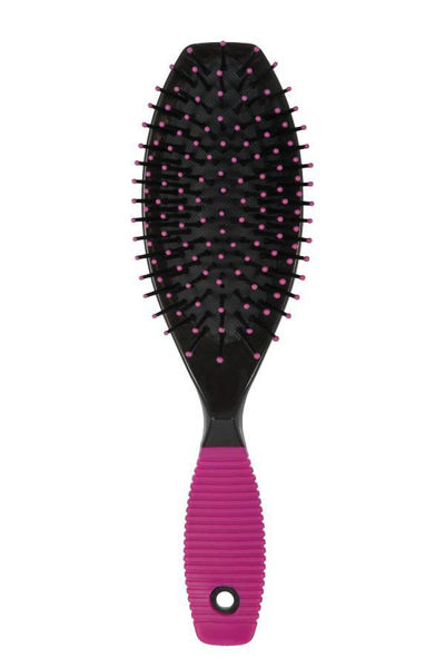 Picture of Intervion Hair Brush Black With Rose Rubbe