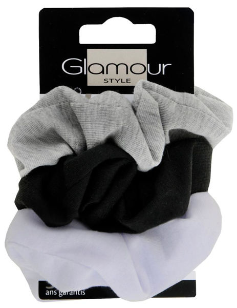 Picture of Glamour Scrunchie 3 Color 3 Pcs