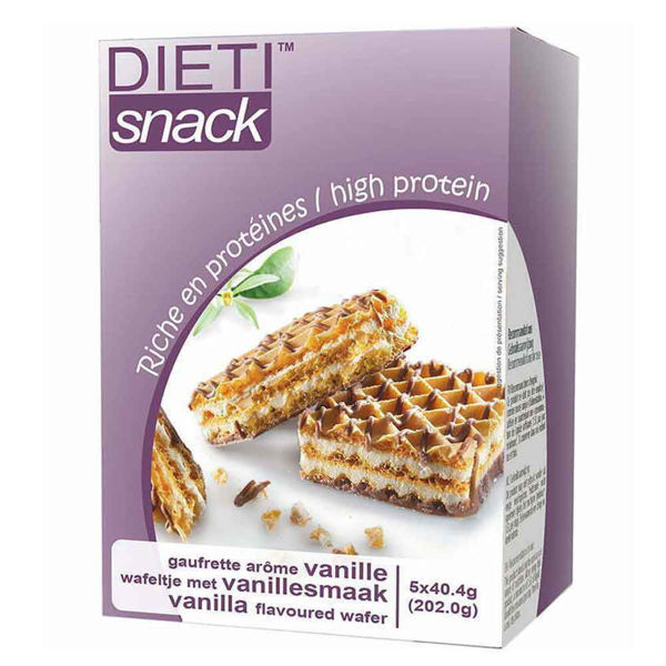 Picture of Dieti snack vanille wafer sachet 5*15 g