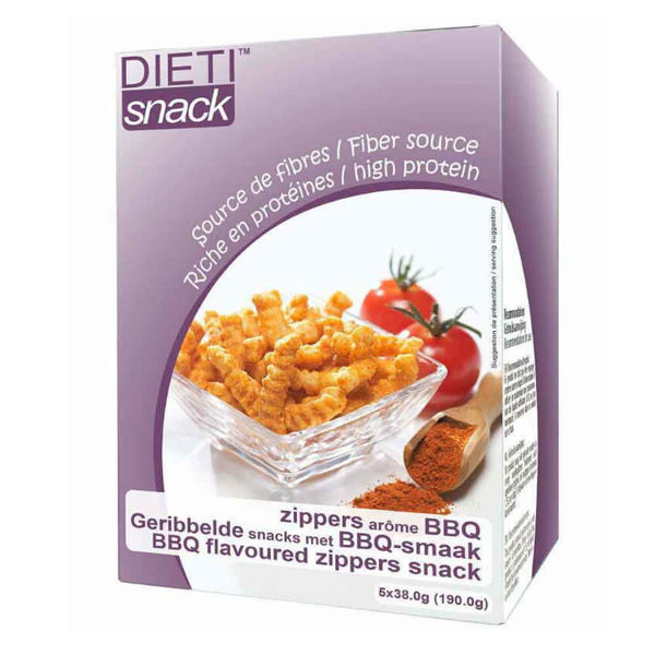 Picture of Dieti snack zipper barbecue 5*38g