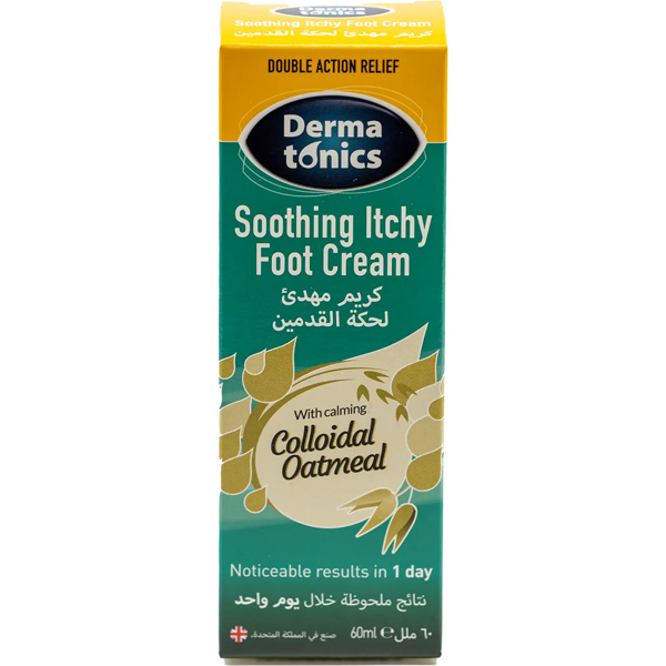 Picture of Dermatonics soothing itchy foot cream 60 ml